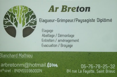 Ar Breton, Elagueur à Saint-Brieuc