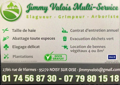 A élagueur Jimmy Valois Multi-service Élagage Abattage D’arbres Élagueur Grimpeur Arboriste, Elagueur à Noisy-sur-Oise