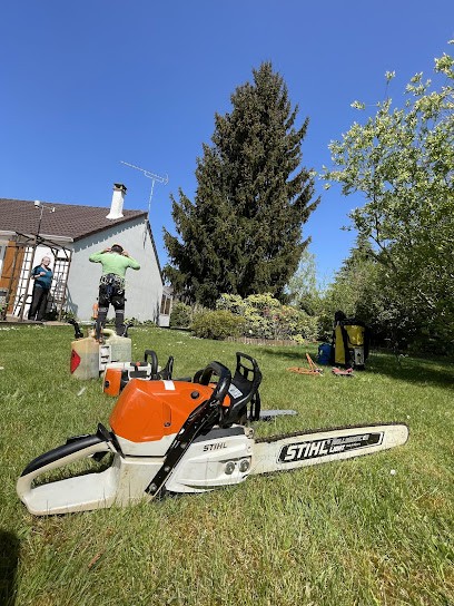 Brunet Elagage, Elagueur à Thieux
